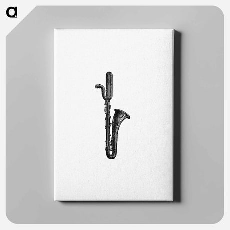 アートパネル-Trumpet Illustration
 - 大英図書館 Canvas.