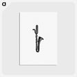 アートポストカード-Trumpet Illustration
 - 大英図書館 Postcard.