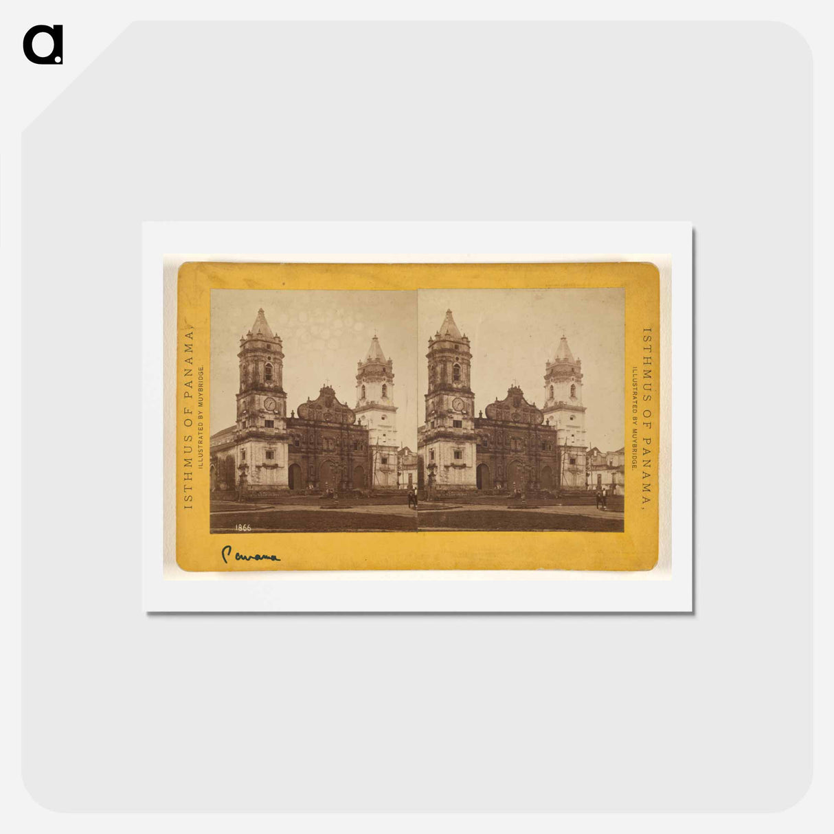 アートポストカード-Cathedral, Panama
 - エドワード マイブリッジ Postcard.