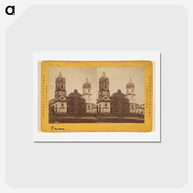 アートポストカード-Cathedral, Panama
 - エドワード マイブリッジ Postcard.