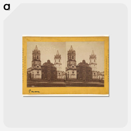 アートポストカード-Cathedral, Panama
 - エドワード マイブリッジ Postcard.