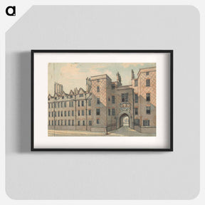 アートポスター-Lincoln's Inn Gate
 - イェール大学アートギャラリー Poster.