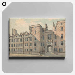アートパネル-Lincoln's Inn Gate
 - イェール大学アートギャラリー Canvas.