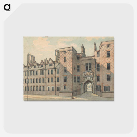 アートポストカード-Lincoln's Inn Gate
 - イェール大学アートギャラリー Postcard.