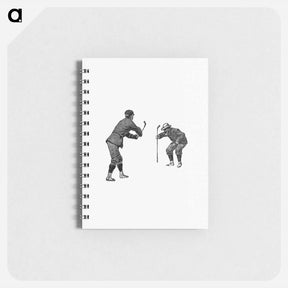アートメモ帳-Golfer from Won At The Last Hole
 - 大英図書館 Memo.