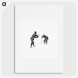 アートポスター-Golfer from Won At The Last Hole
 - 大英図書館 Poster.