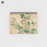 Hokusai's morning glory - 葛飾 北斎 Memo.