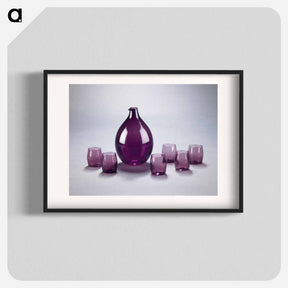 アートポスター-Decanter and Glasses
 - セントルイス美術館 Poster.