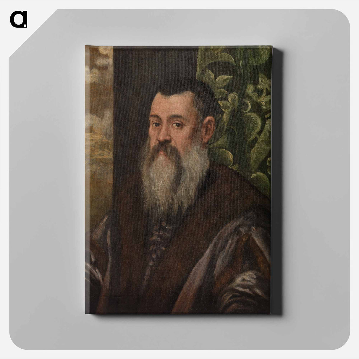 アートパネル-Portrait of a Gentleman
 - バーンズ・コレクション Canvas.
