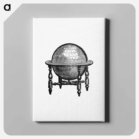 アートパネル-European Atlas Engraving
 - 大英図書館 Canvas.