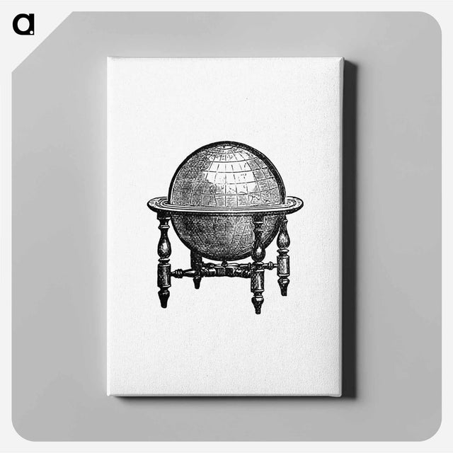 アートパネル-European Atlas Engraving
 - 大英図書館 Canvas.