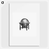 アートポスター-European Atlas Engraving
 - 大英図書館 Poster.