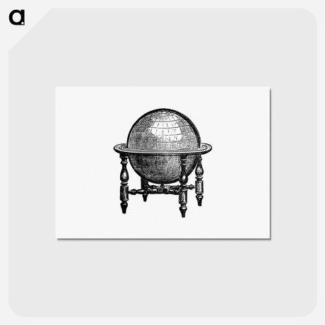 アートポストカード-European Atlas Engraving
 - 大英図書館 Postcard.