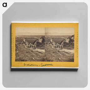 アートパネル-Quezaltenango, from the Amolongo Trail
 - エドワード マイブリッジ Canvas.