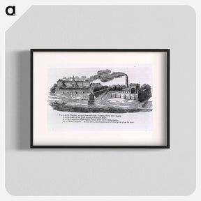 アートポスター-Thames at the Grand Junction Waterworks
 - 国立医学図書館 Poster.