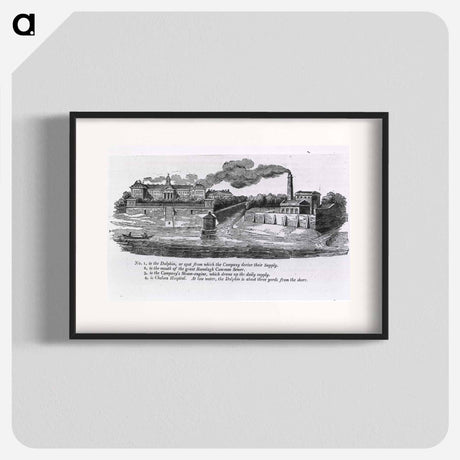 アートポスター-Thames at the Grand Junction Waterworks
 - 国立医学図書館 Poster.