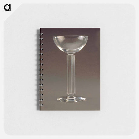 アートメモ帳-Embassy Champagne Glass
 - セントルイス美術館 Memo.