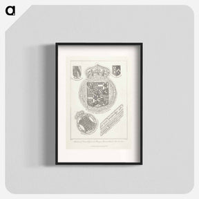 アートポスター-Specimens of Stained Glass in the Library and Stewards Parlour Lambeth Palace
 - イェール大学アートギャラリー Poster.