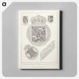 アートパネル-Specimens of Stained Glass in the Library and Stewards Parlour Lambeth Palace
 - イェール大学アートギャラリー Canvas.
