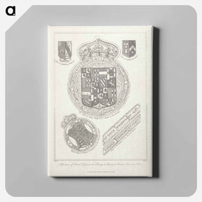 アートパネル-Specimens of Stained Glass in the Library and Stewards Parlour Lambeth Palace
 - イェール大学アートギャラリー Canvas.