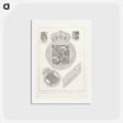 アートポストカード-Specimens of Stained Glass in the Library and Stewards Parlour Lambeth Palace
 - イェール大学アートギャラリー Postcard.
