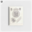 アートメモ帳-Specimens of Stained Glass in the Library and Stewards Parlour Lambeth Palace
 - イェール大学アートギャラリー Memo.
