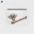 アートメモ帳-Ceremonial Axe
 - バーンズ・コレクション Memo.