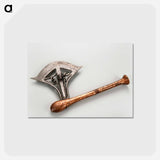 アートポストカード-Ceremonial Axe
 - バーンズ・コレクション Postcard.
