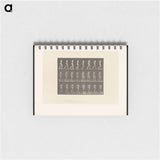 アートメモ帳-Running Woman
 - エドワード マイブリッジ Memo.