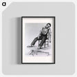 アートポスター-Cholera Patient with Apparatus
 - 国立医学図書館 Poster.