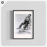 アートポスター-Cholera Patient with Apparatus
 - 国立医学図書館 Poster.
