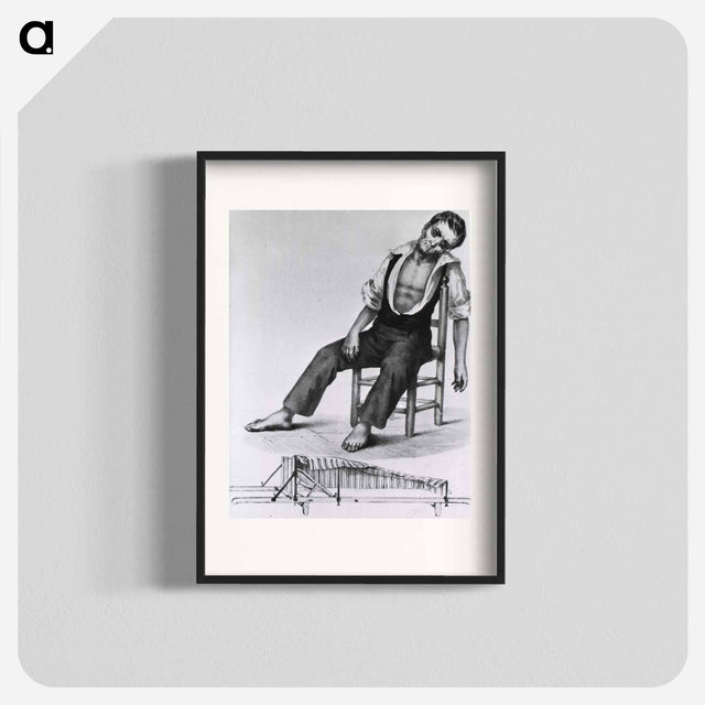 アートポスター-Cholera Patient with Apparatus
 - 国立医学図書館 Poster.
