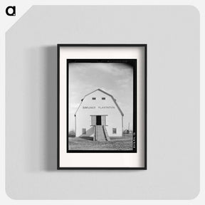 アートポスター-Barn Sunflower Plantation, Mississippi
 - ラッセル リー Poster.