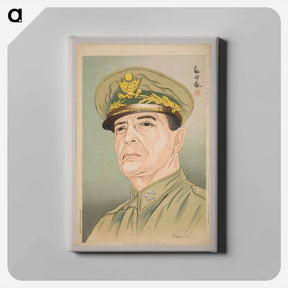 アートパネル-Portrait of General Douglas MacArthur
 - セントルイス美術館 Canvas.
