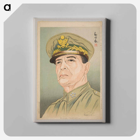 アートパネル-Portrait of General Douglas MacArthur
 - セントルイス美術館 Canvas.