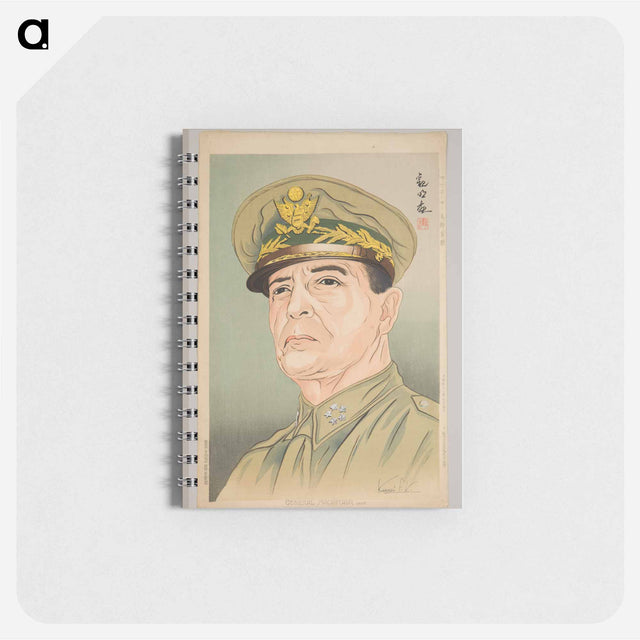 アートメモ帳-Portrait of General Douglas MacArthur
 - セントルイス美術館 Memo.