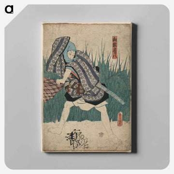Yamabayashi Fusahachi
 - 歌川 国貞 Canvas.