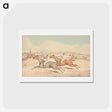 アートポストカード-Steeplechasing: The Field Coming up to a Ditch
 - イェール大学アートギャラリー Postcard.