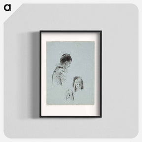 アートポスター-(unknown) part of a sketchbook - アルバート エーデルフェルト Poster.