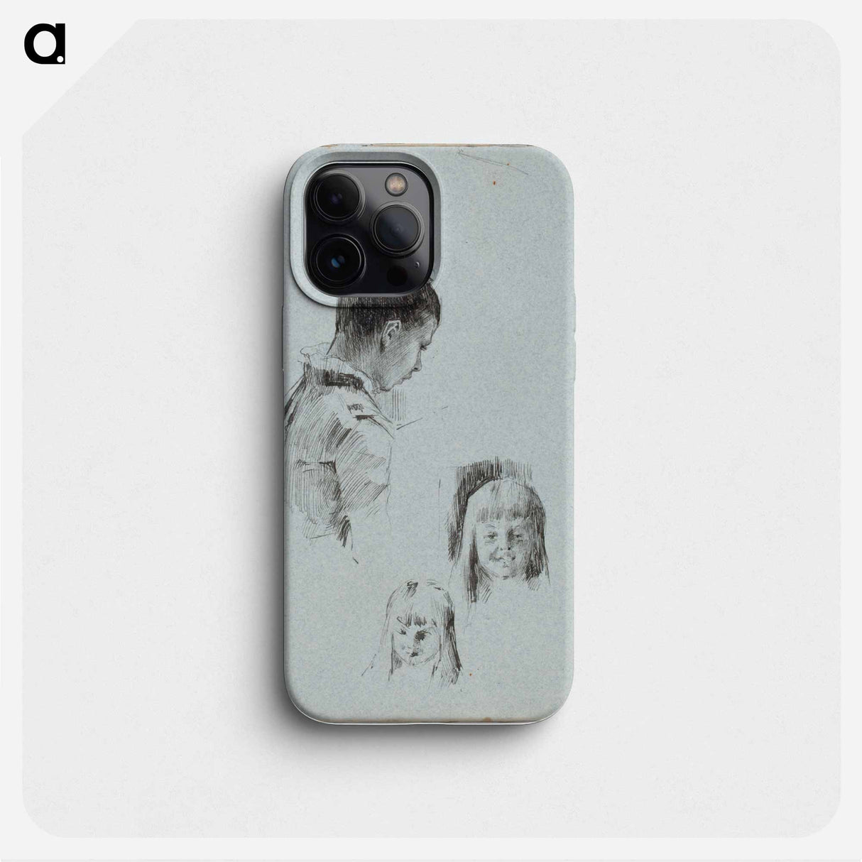 (unknown) part of a sketchbook - アルバート エーデルフェルト Phone Case.