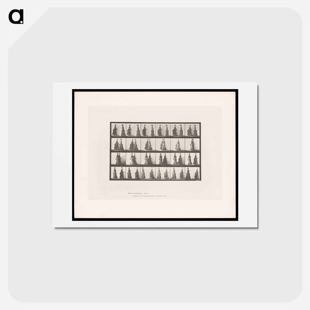 アートポストカード-Meeting Women
 - エドワード マイブリッジ Postcard.