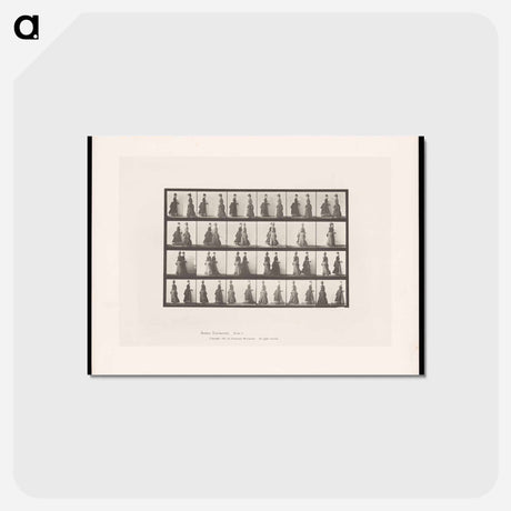 アートポストカード-Meeting Women
 - エドワード マイブリッジ Postcard.