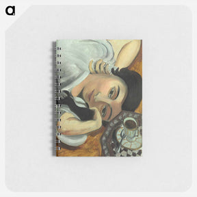 アートメモ帳-Lorette with Cup of Coffee - アンリ マティス Memo.
