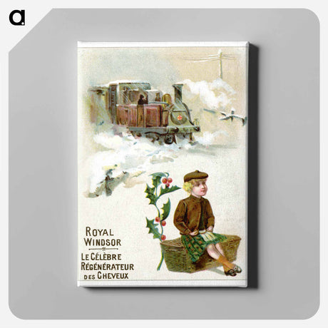 アートパネル-Royal Windsor: le Célèbre Régénérateur des Cheveux : Steam Locomotive
 - 国立医学図書館 Canvas.