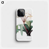 Crinum erubescens - Pierre Joseph Redouté Phone Case.