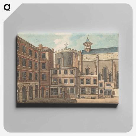 アートパネル-Temple Church
 - イェール大学アートギャラリー Canvas.