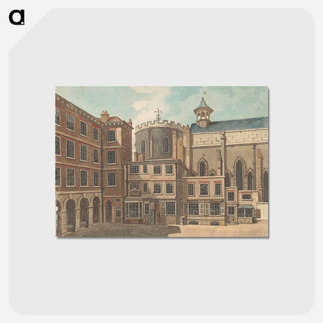 アートポストカード-Temple Church
 - イェール大学アートギャラリー Postcard.