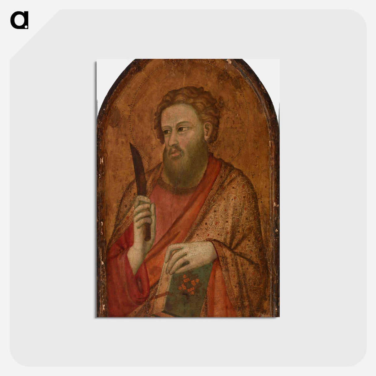 アートポストカード-Saint Bartholomew
 - バーンズ・コレクション Postcard.