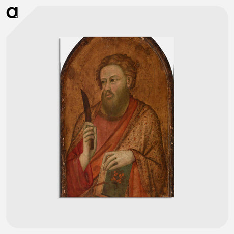 アートポストカード-Saint Bartholomew
 - バーンズ・コレクション Postcard.