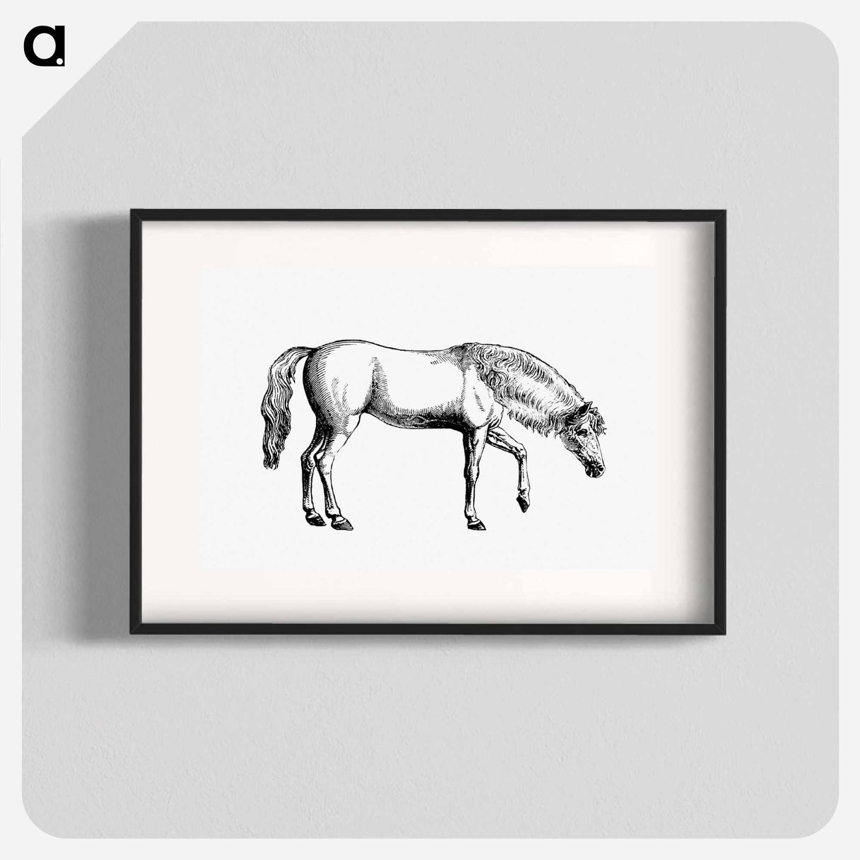 アートポスター-Arabian Horse
 - 大英図書館 Poster.